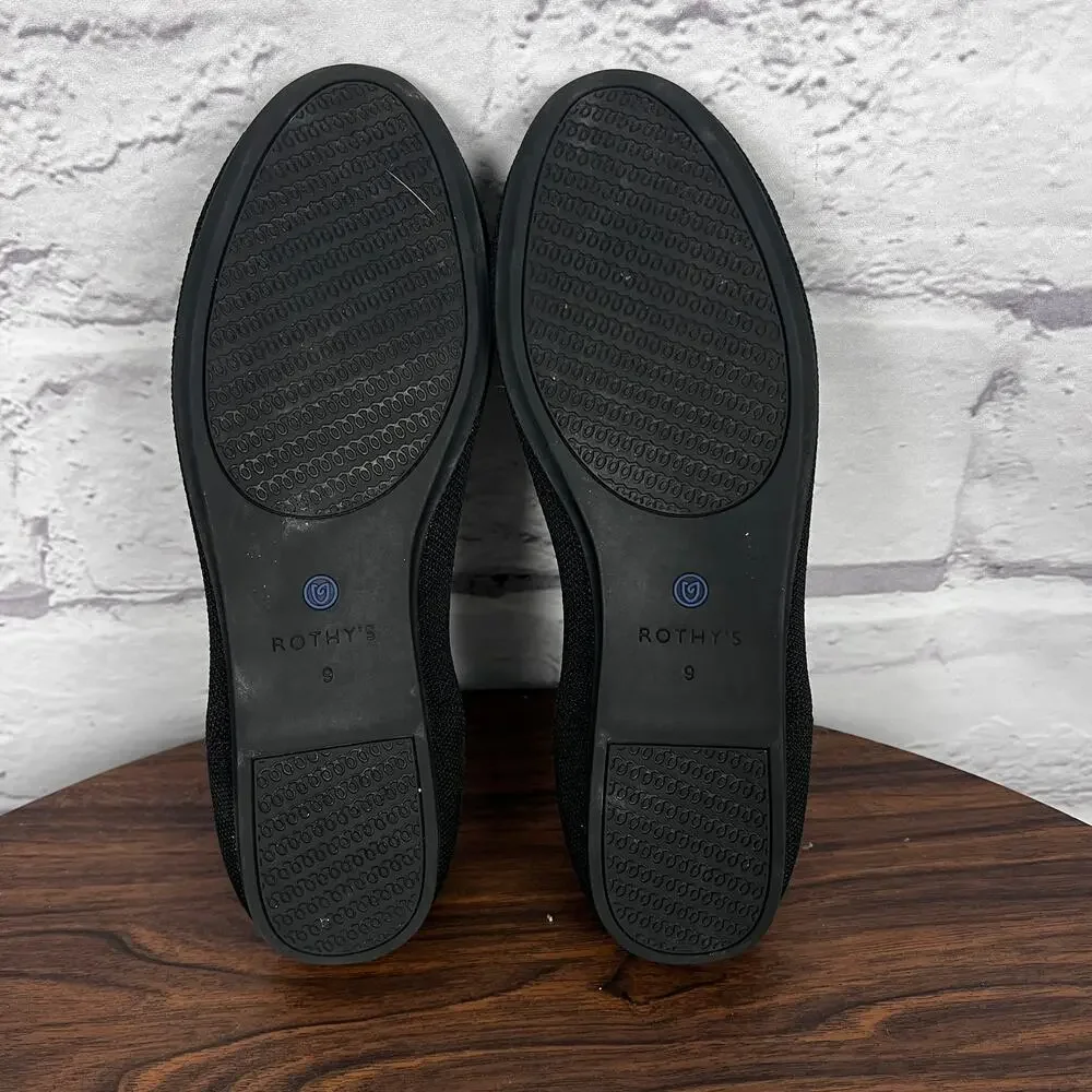 Rothy's Womens 9 Minimalist Sustainable Staple Career The Daily Knit‎ Flats